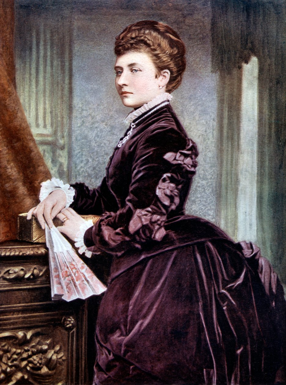 Prinsessen Louise, hertuginde af Argyll, slutningen af det 19.-begyndelsen af det 20. århundrede. af Bassano Studio