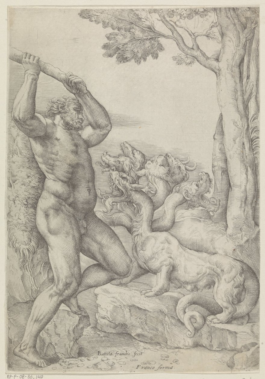 Hercules kæmper mod Lerna