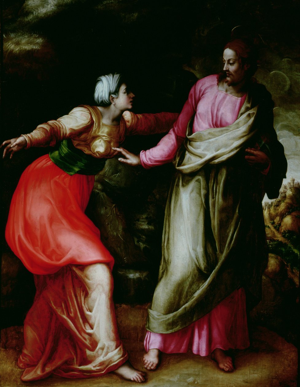 Noli Me Tangere, 1537 af Battista Franco