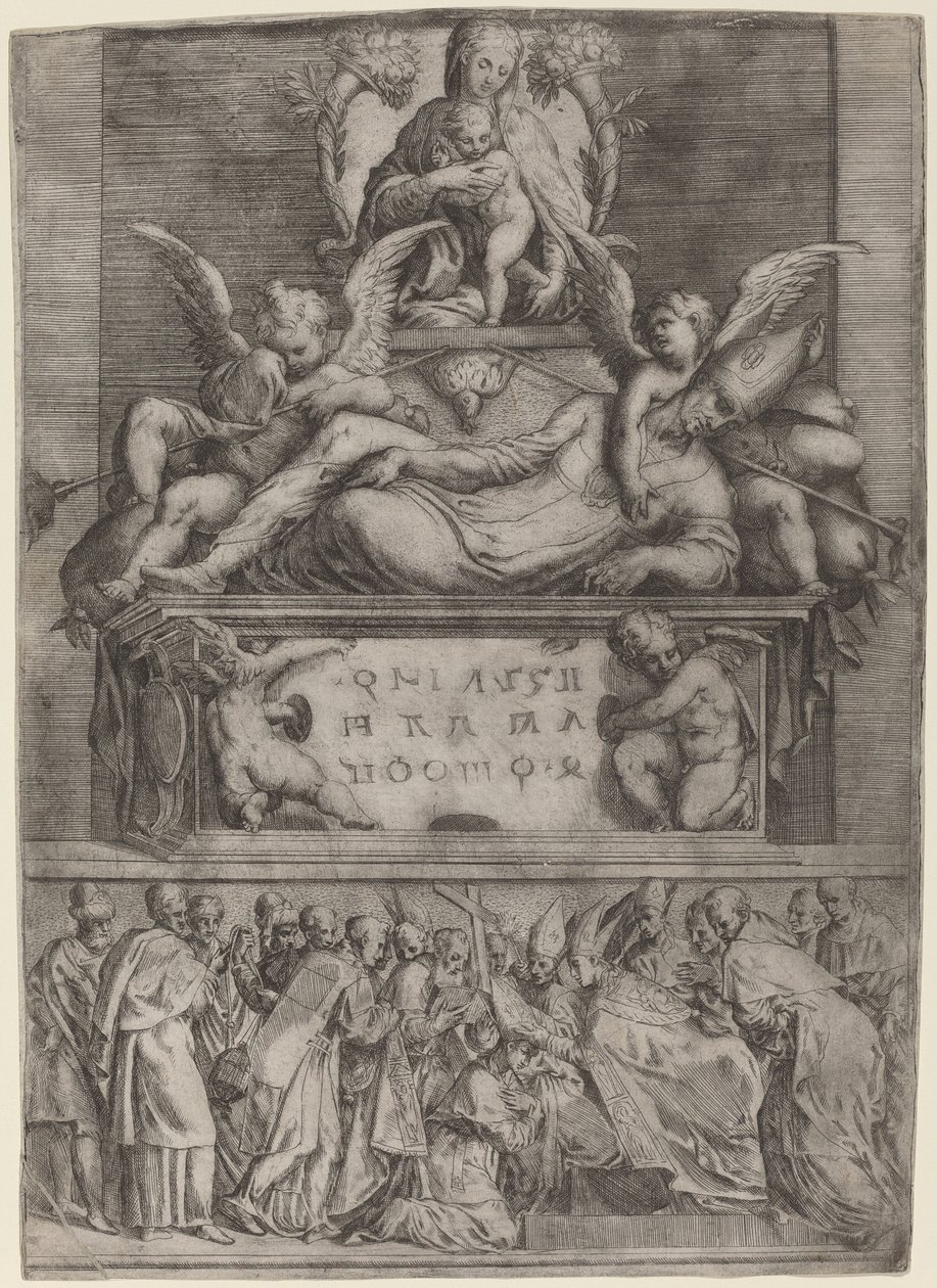En biskops grav, 1540