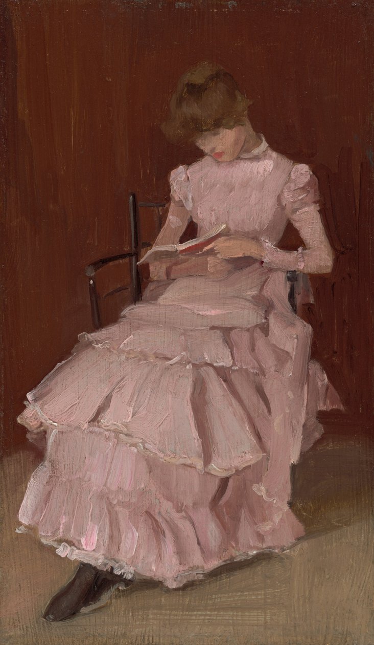 Fersken blomst af Beatrice Godwin Whistler