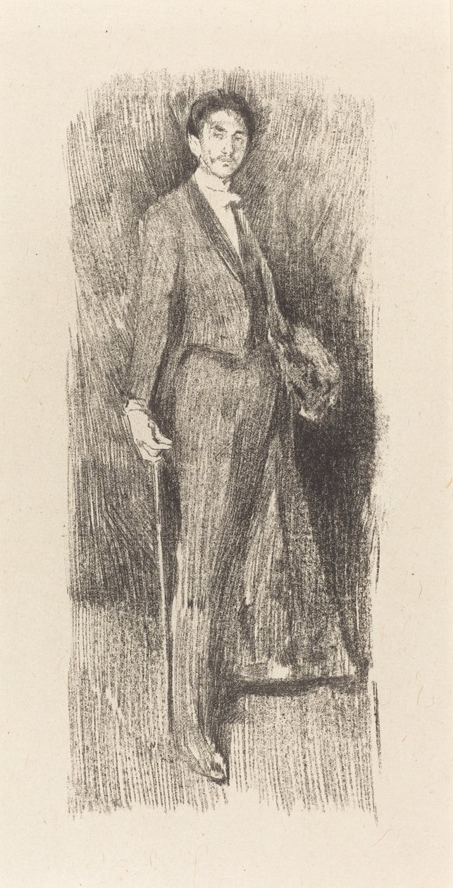 Grev Robert de Montesquiou af Beatrice Godwin Whistler after James McNeill Whislter