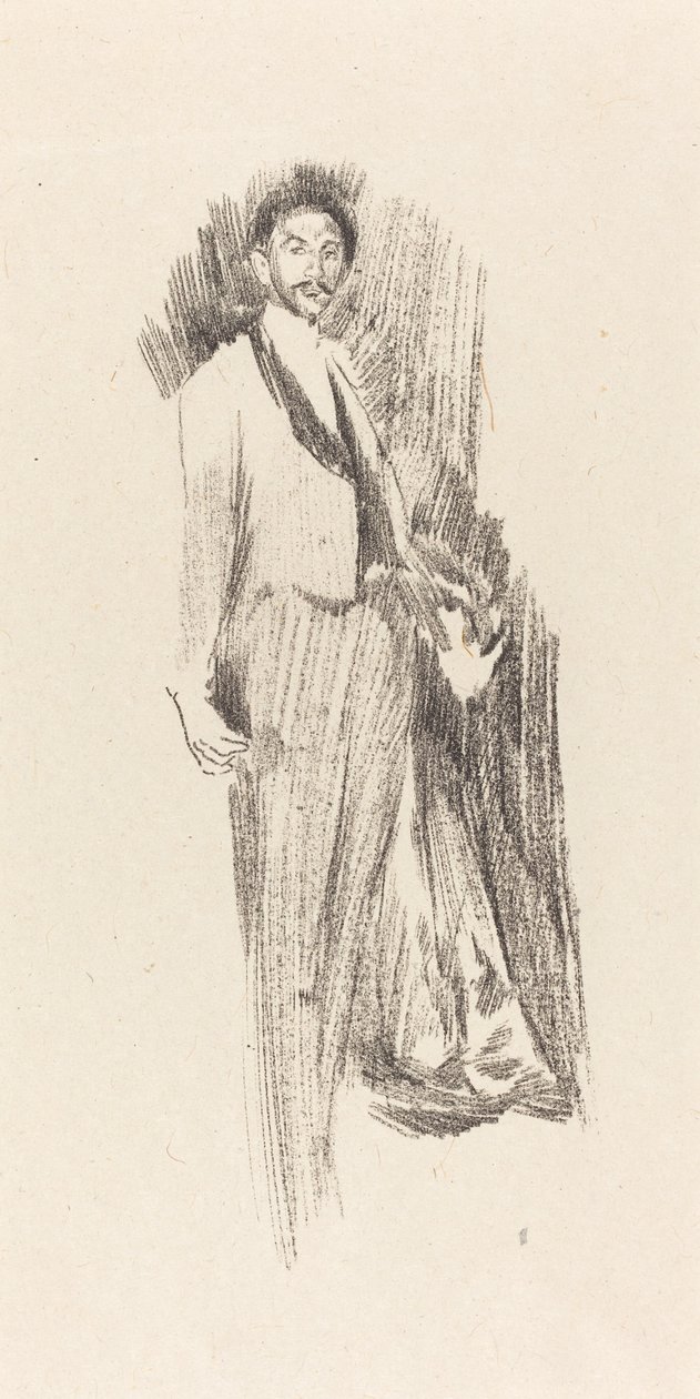 Grev Robert de Montesquiou af Beatrice Godwin Whistler after James McNeill Whistler