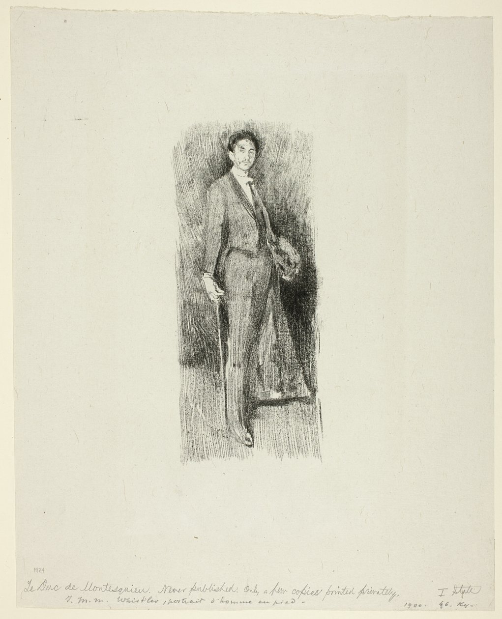 Grev Robert de Montesquiou af Beatrix Godwin Whistler