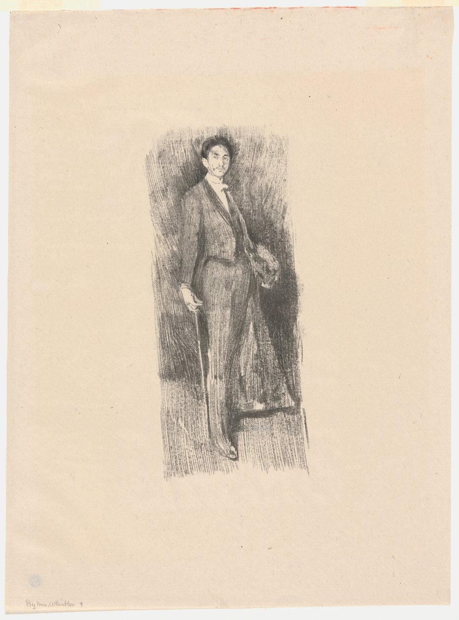 Grev Robert de Montesquiou af Beatrix Godwin Whistler