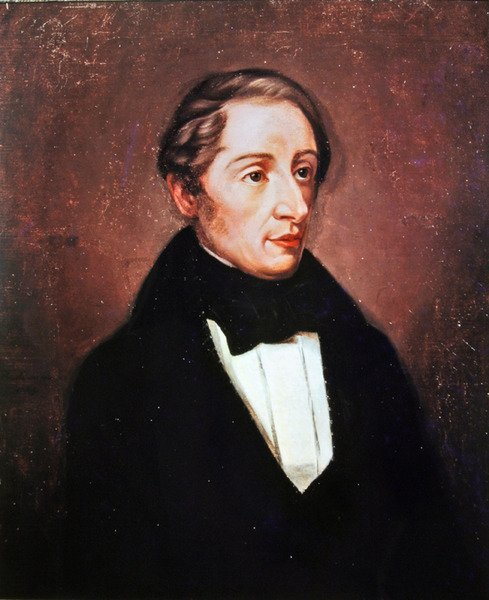 Portræt af Carl Maria von Weber, 1819 af Beckhauer Beckhauer