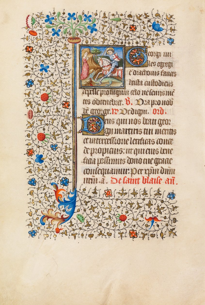 Sankt Georg og dragen af Bedford Master