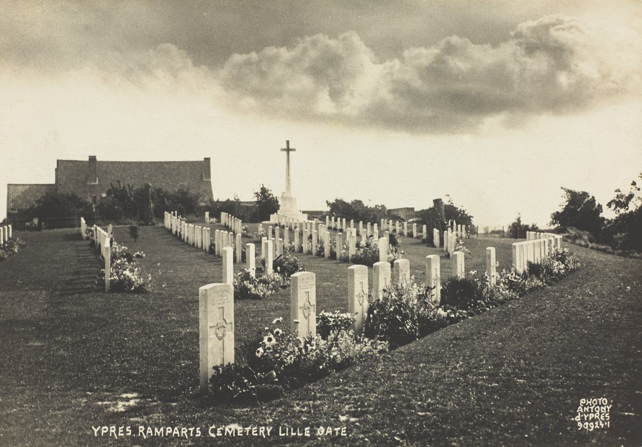 Voldkirkegård (Lille Port), Ypres af Belgian Photographer