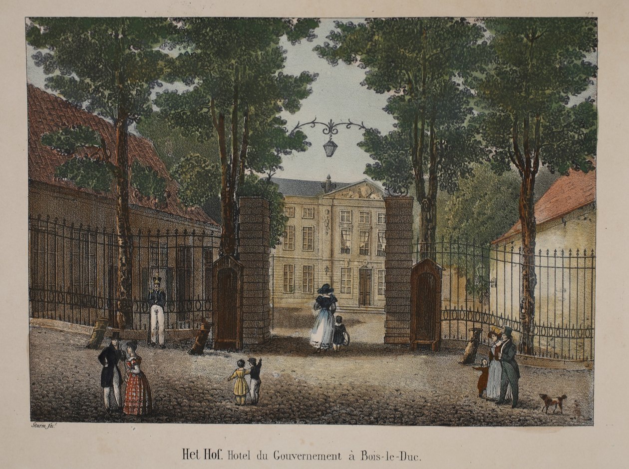 Het Hof, Regeringsbygningen i 