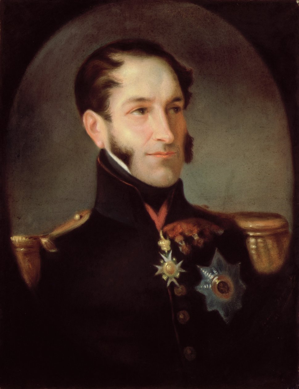 Leopold I (1790-1865) af Saxe-Cobourg-Gotha, 1841 af Belgian School