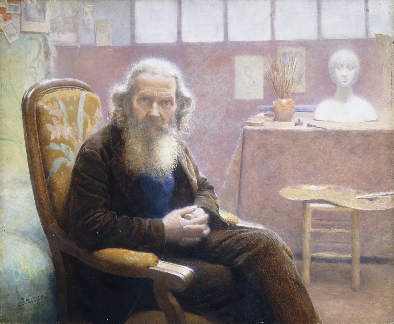 En gammel Kunstner; En gammel kunstner af Belmiro de Almeida