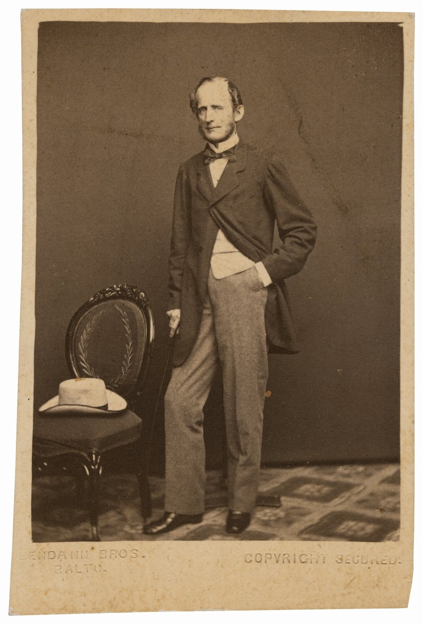 Severn Teackle Wallace,1861 (foto) af Bendann Brothers