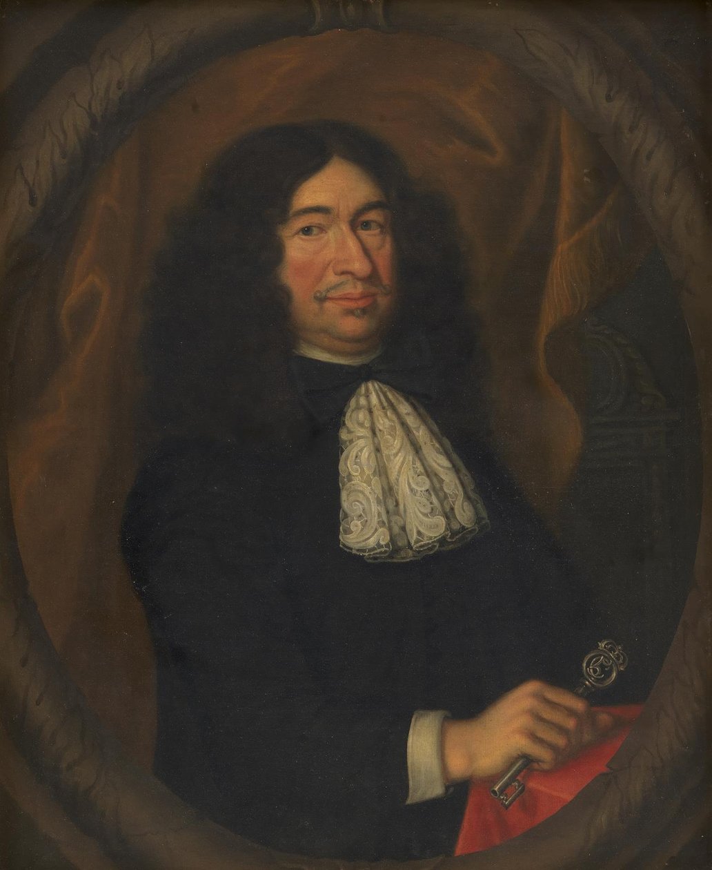 Kunstnerens far, Bendix Grodtschilling den ældste, Warden of the Royal Kunstkammer af Bendix II Grodtschilling