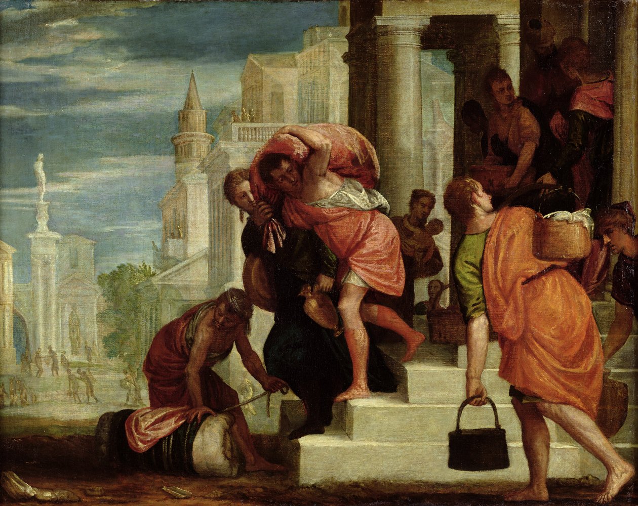 Israelitternes flugt ud af Egypten af Benedetto Caliari
