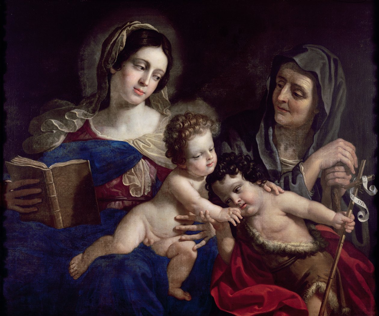 Madonna og barn af Benedetto the Elder Gennari