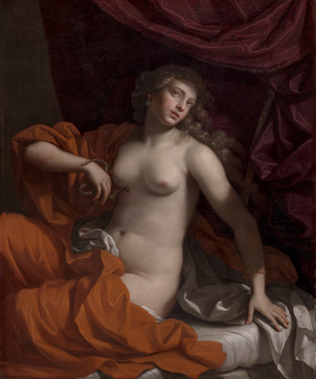 Kleopatra af Benedetto Gennari