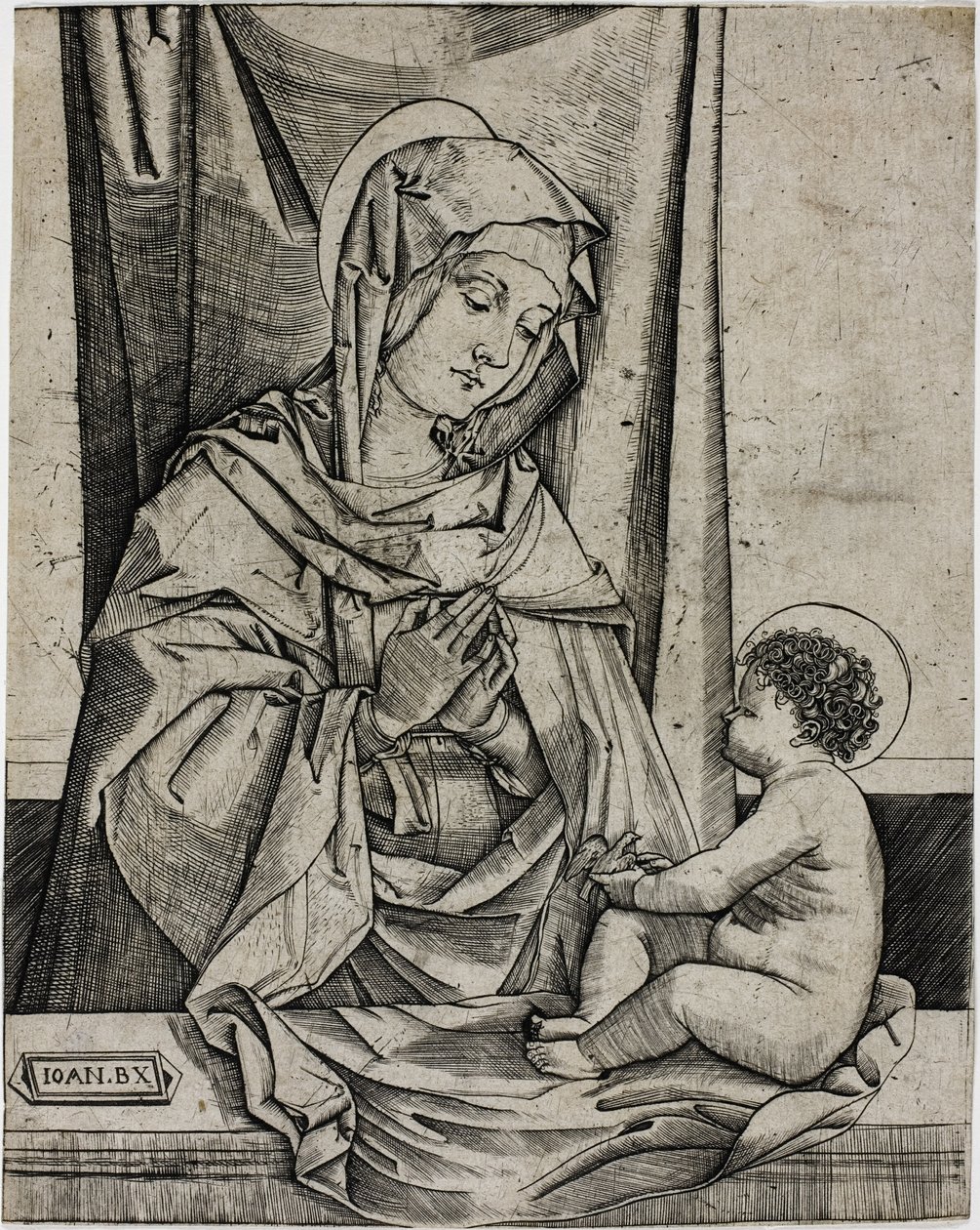 Jomfruen og Barnet af Benedetto Montagna