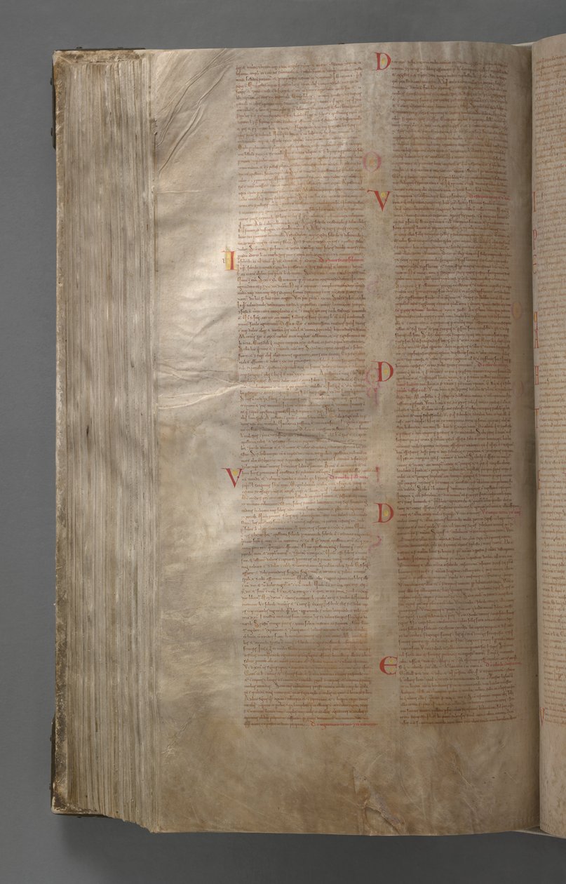 The Codex Gigas (Giant Book) af Benedictine monastery of Podlažice