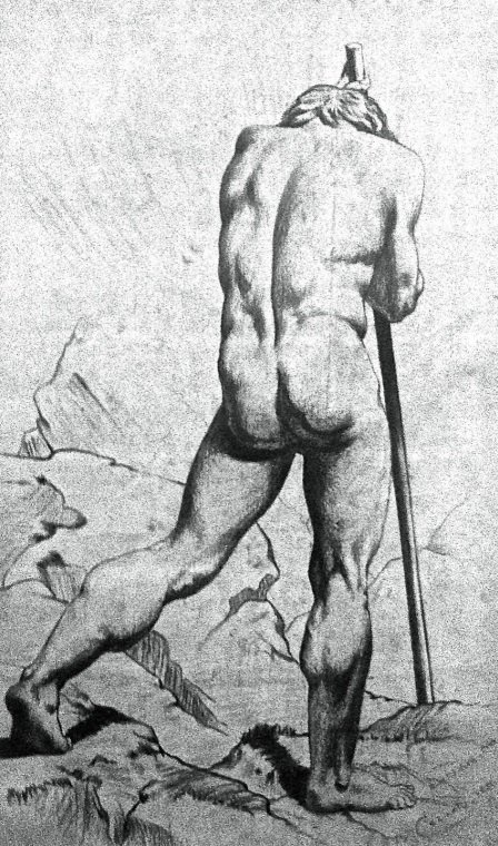 Academy Study - Nu Masculino af Benedito Calixto