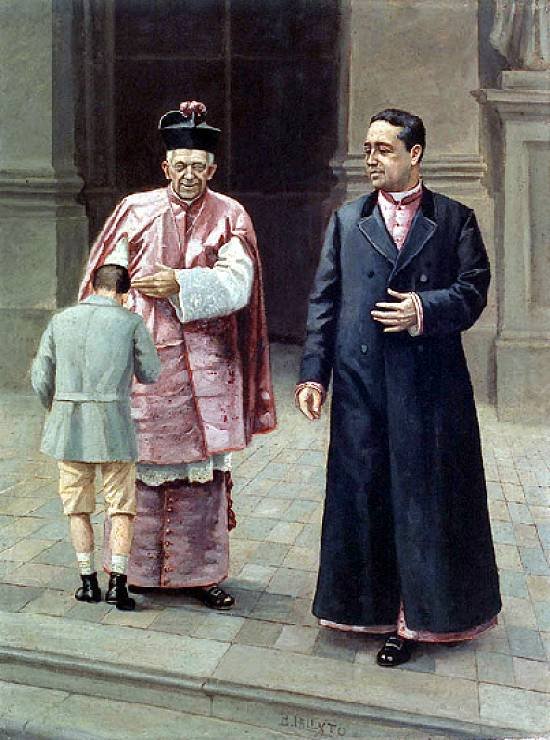 Fader Chico og Monsignor Benedito Alves de Souzn af Benedito Calixto