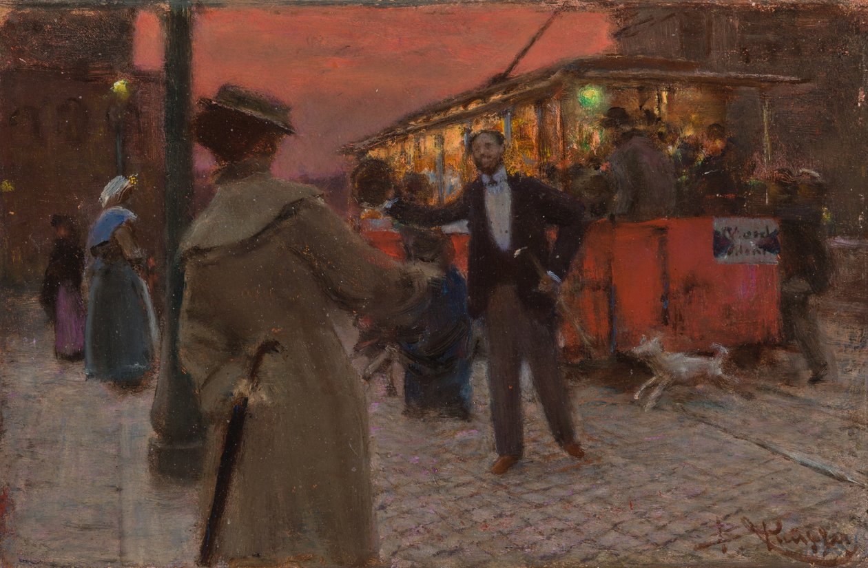 Romersk sporvej, 1905 af Benes Knupfer