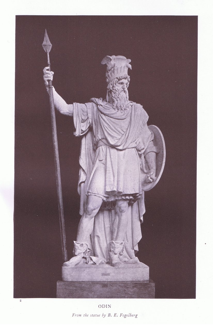 Odin (Statue) af Bengt Erland Fogelberg