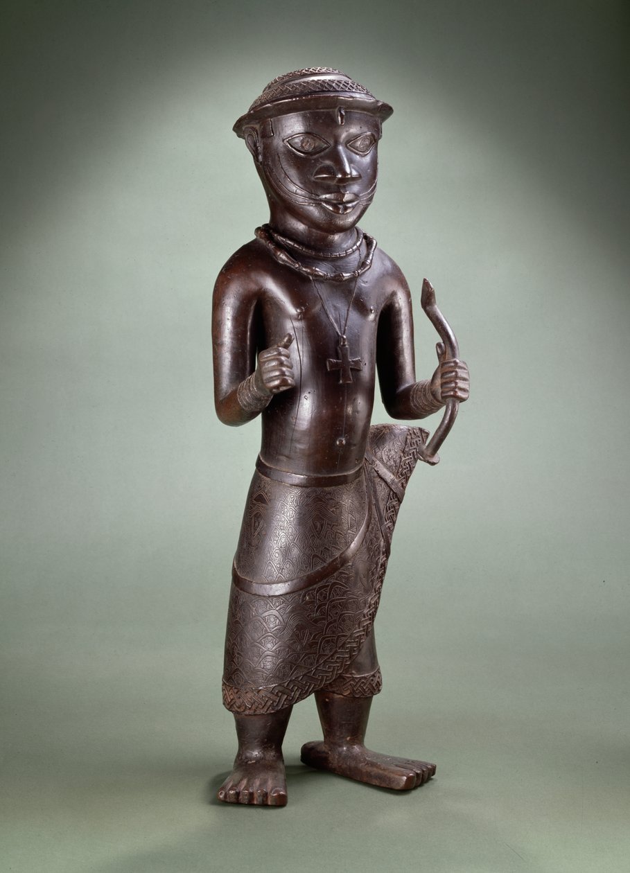 Messenger (bronze) af Benin