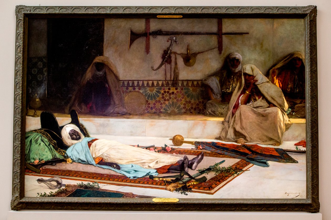 Begravelsesdag, Marokko, 1889 af Benjamin 1845 1902 Constant