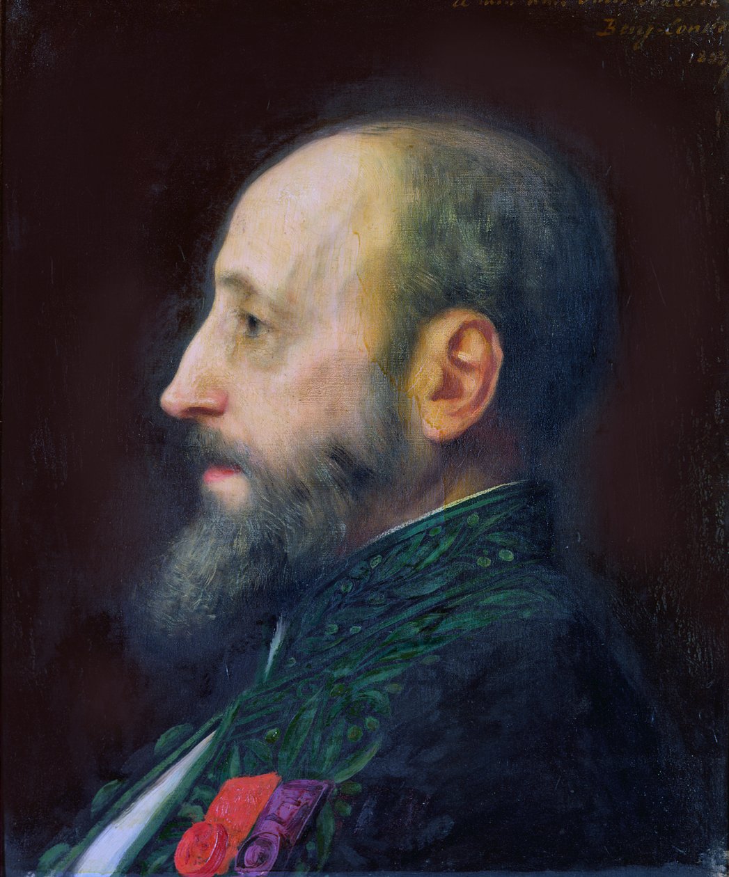 Jules Claretie (1840-1913) 1893 af Jean Joseph Benjamin Constant
