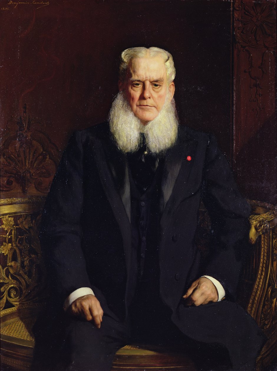 Portræt af Alfred Chauchard (1821-1909) 1896 af Jean Joseph Benjamin Constant