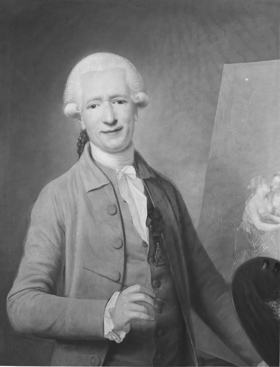Selvportræt af Benjamin Samuel Bolomey