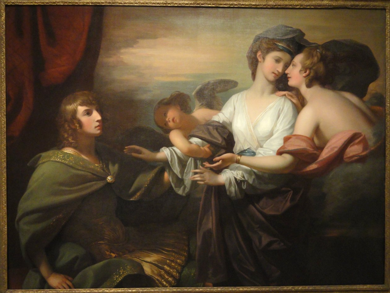 Helen bragt til Paris af Benjamin West