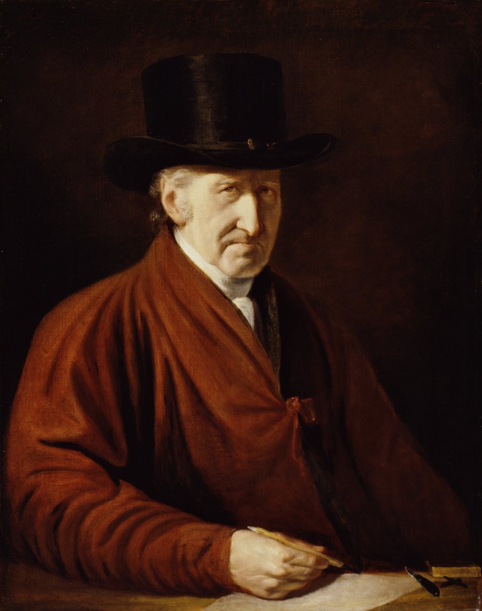 Selvportræt af Benjamin West