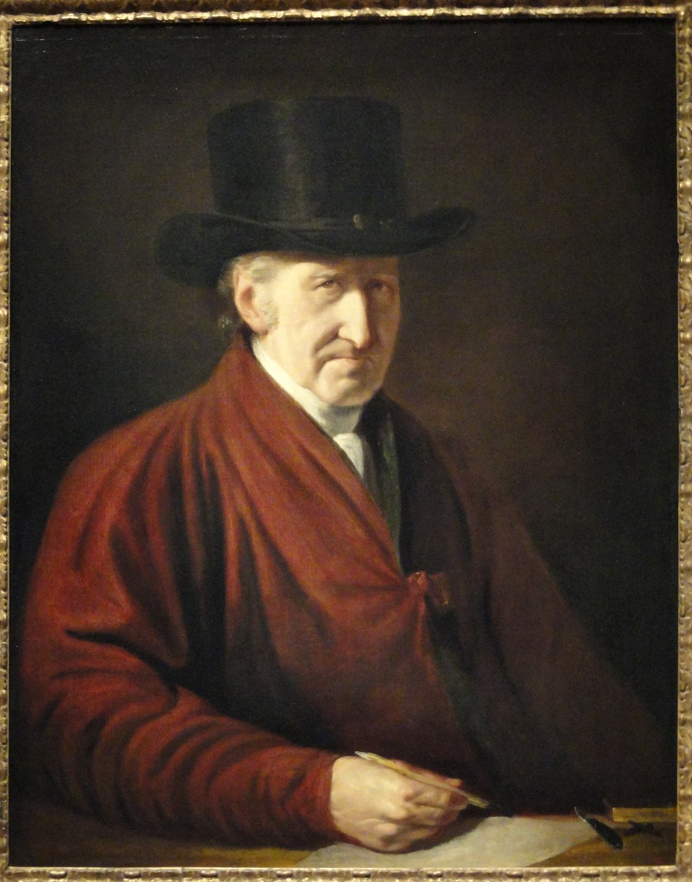 Selvportræt af Benjamin West