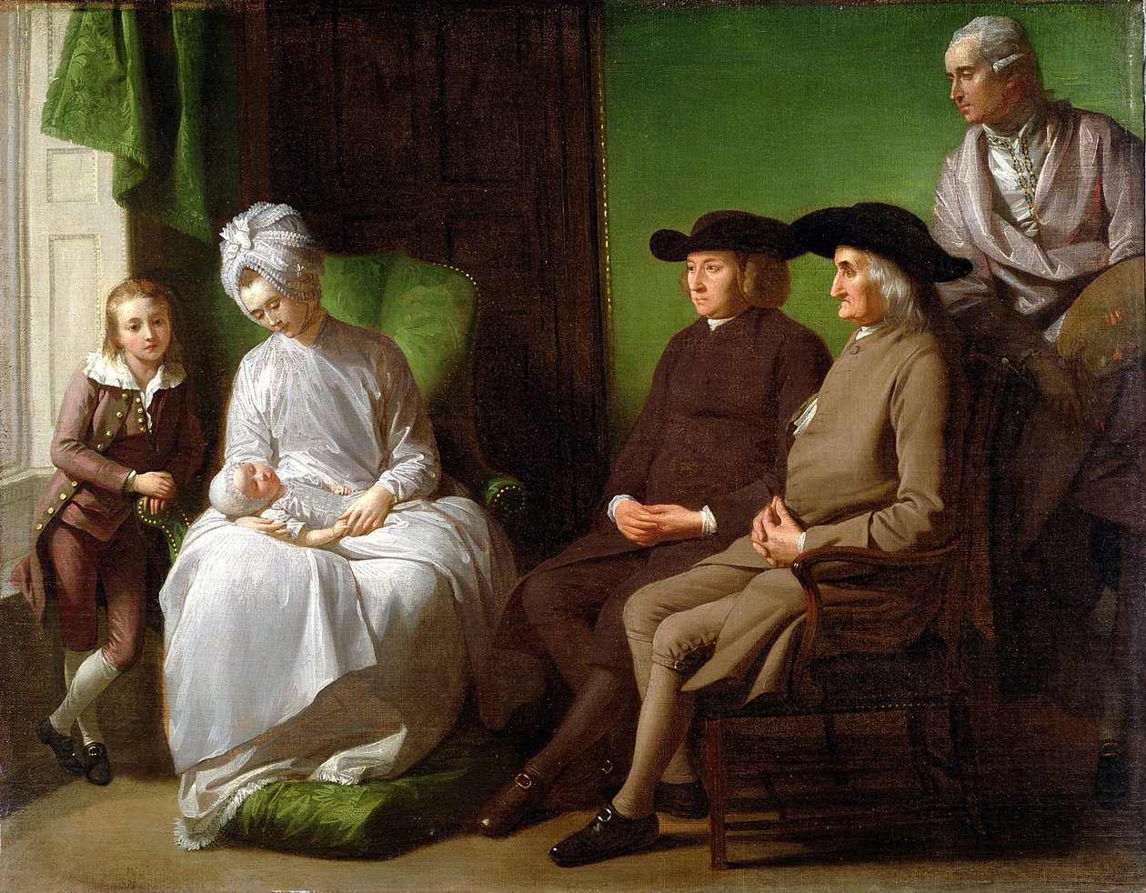 Kunstnerens Familie af Benjamin West