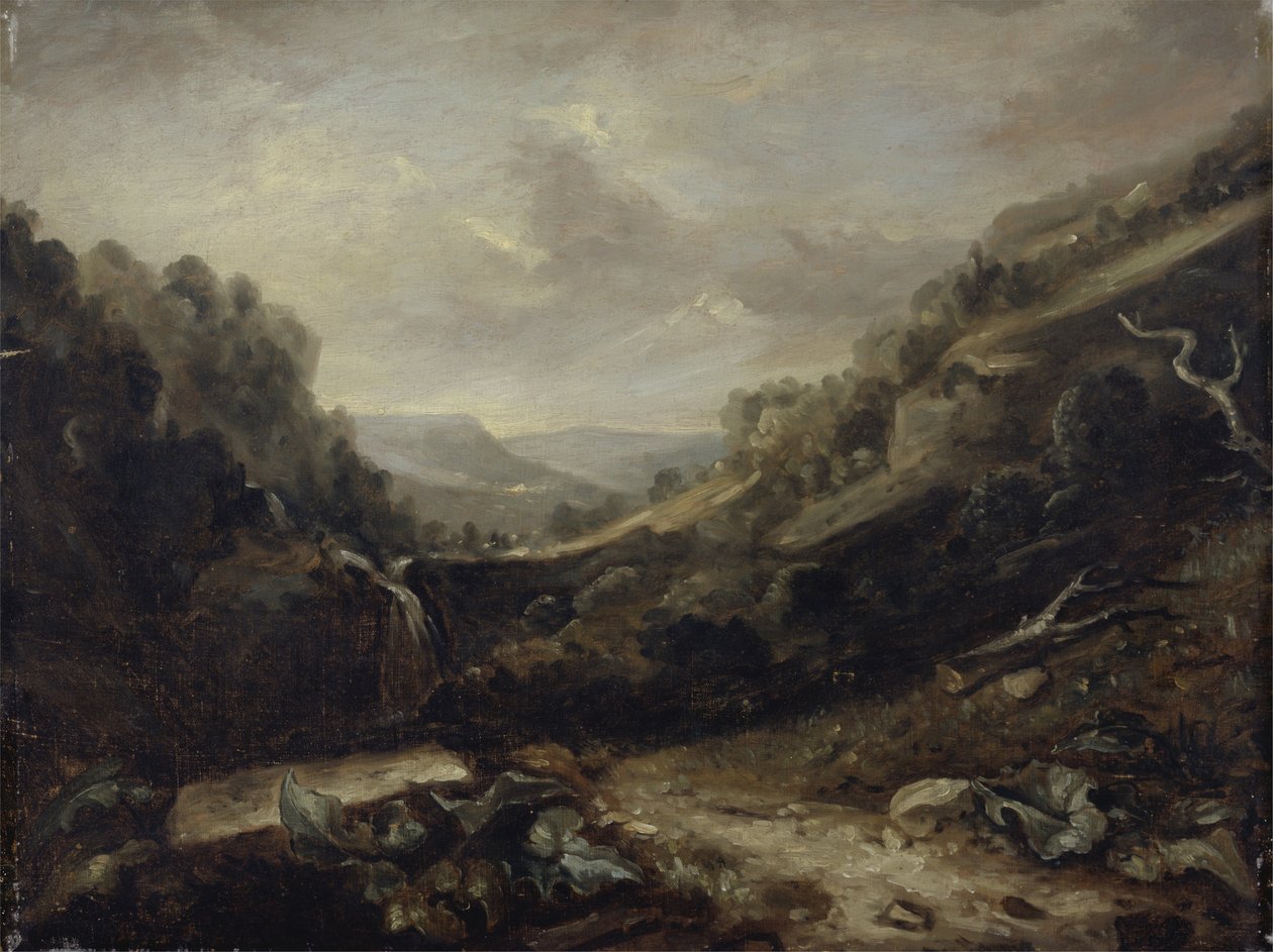 West Country Landscape (olie på lærred) af Benjamin Barker