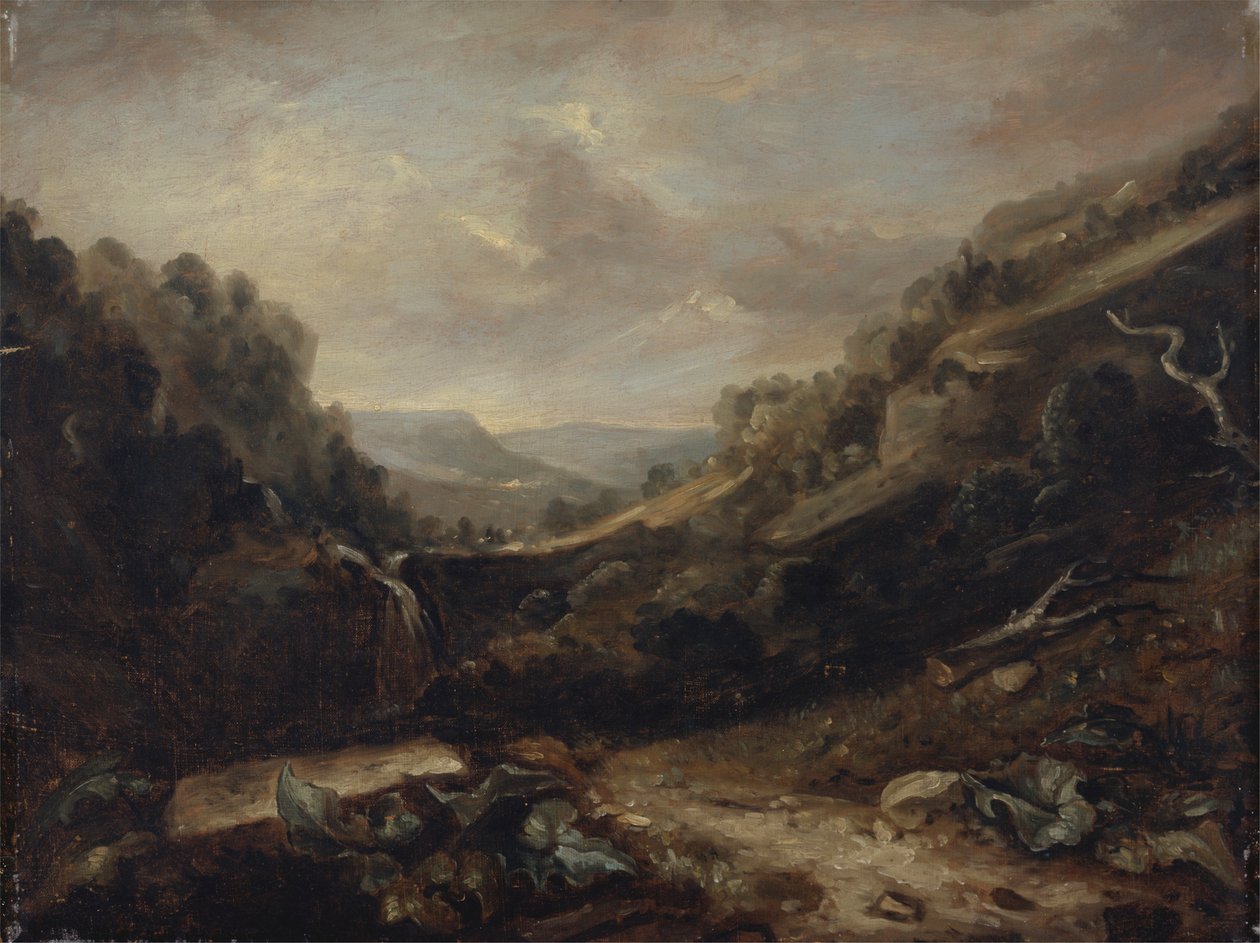 Vestlandslandskab af Benjamin Barker