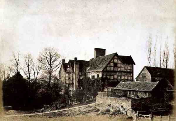 Bredicot Court, ca. 1852 (albumtryk) af Benjamin Brecknell Turner