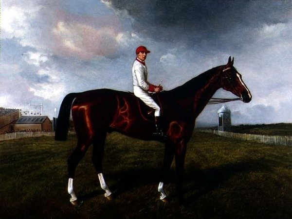 "St. Gatien" med Charles Wood Up, i Newmarket af Benjamin Cam Norton