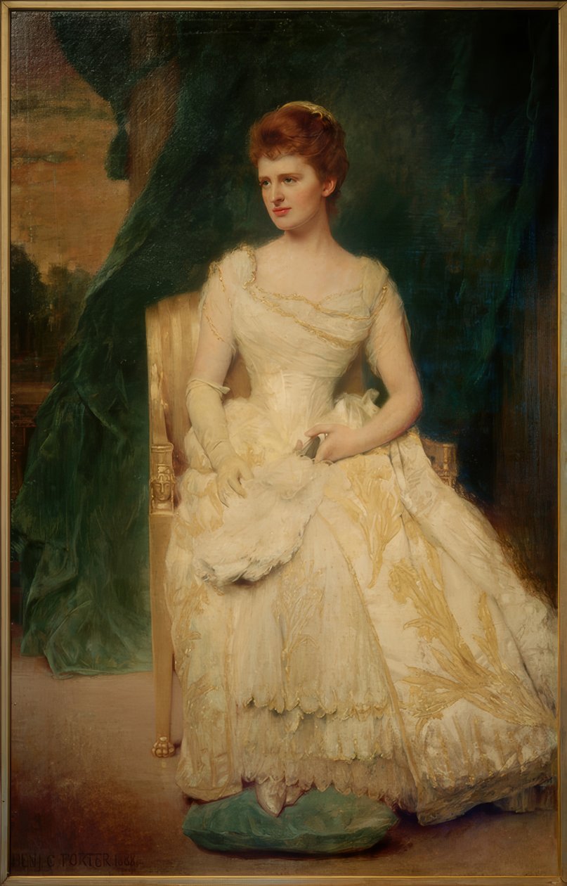 Emily Thorn Vanderbilt Sloane af Benjamin Curtis Porter
