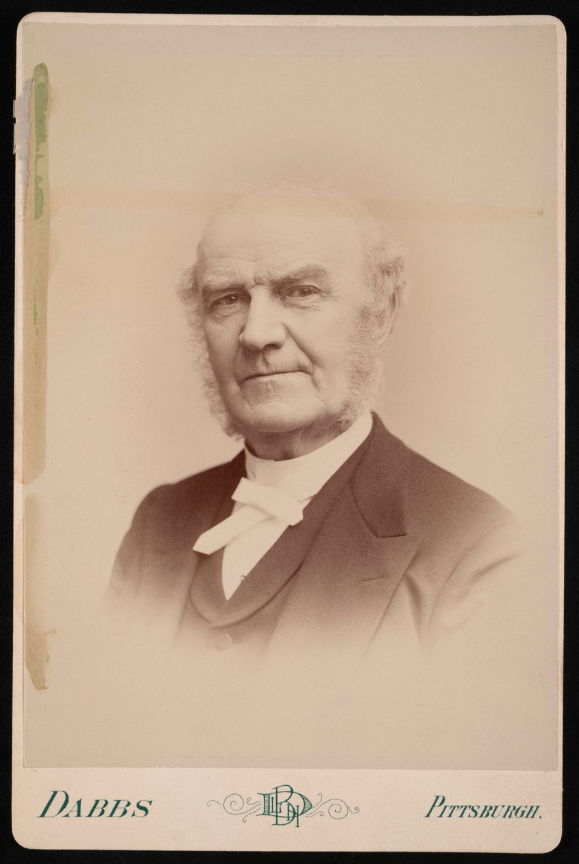 Portræt af oberst William Anderson Herron 1821-1900, 1892. af Benjamin LH Dabbs