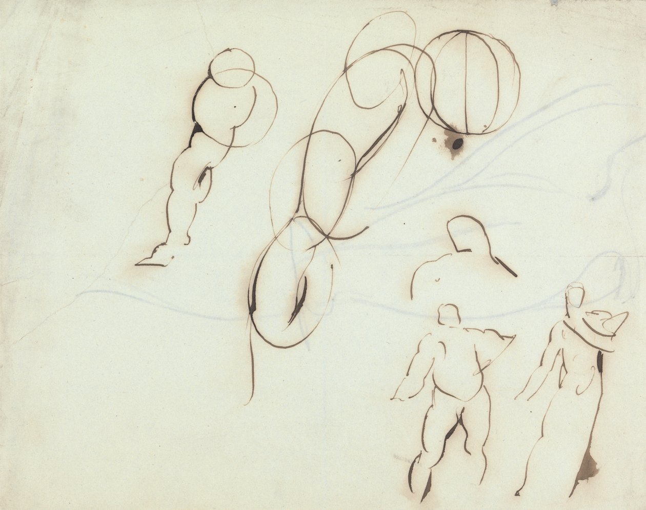 Figurstudier af Benjamin Robert Haydon