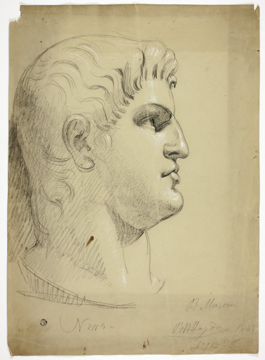 Leder af Nero i British Museum af Benjamin Robert Haydon