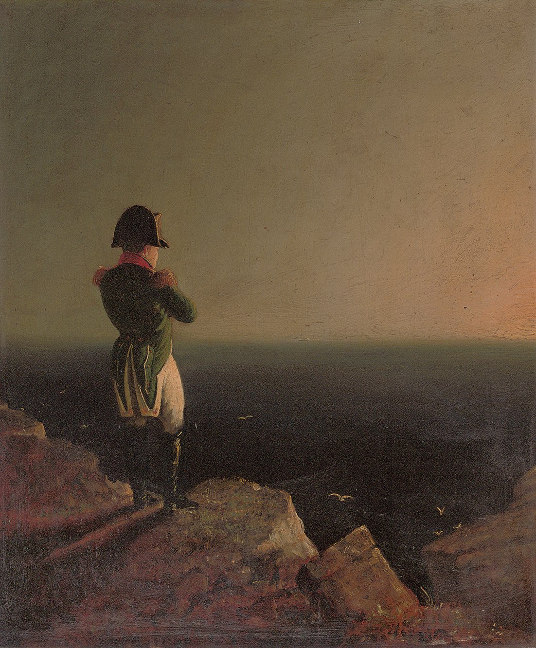 Napoleon Bonaparte Musing i St. Helena, 1841 af Benjamin Robert Haydon