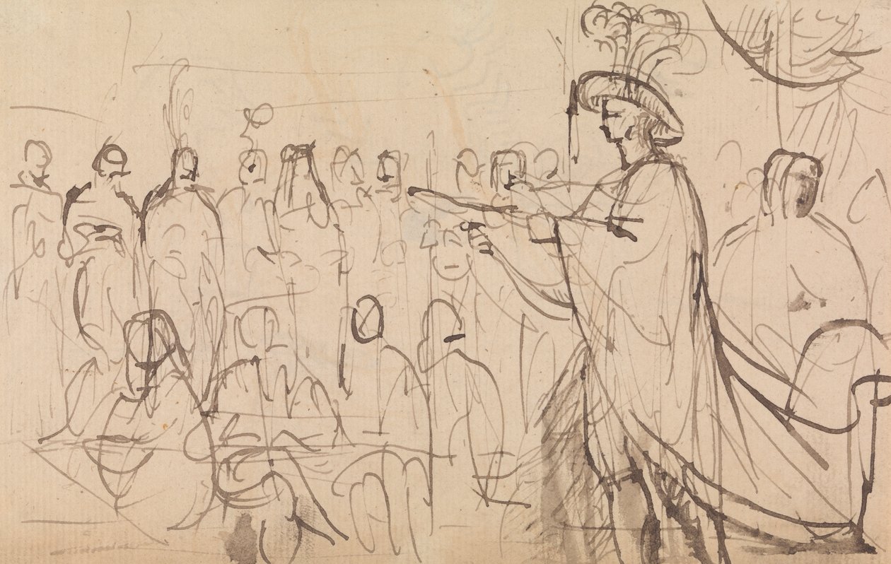 Prinsregenten, Scene iV af Benjamin Robert Haydon