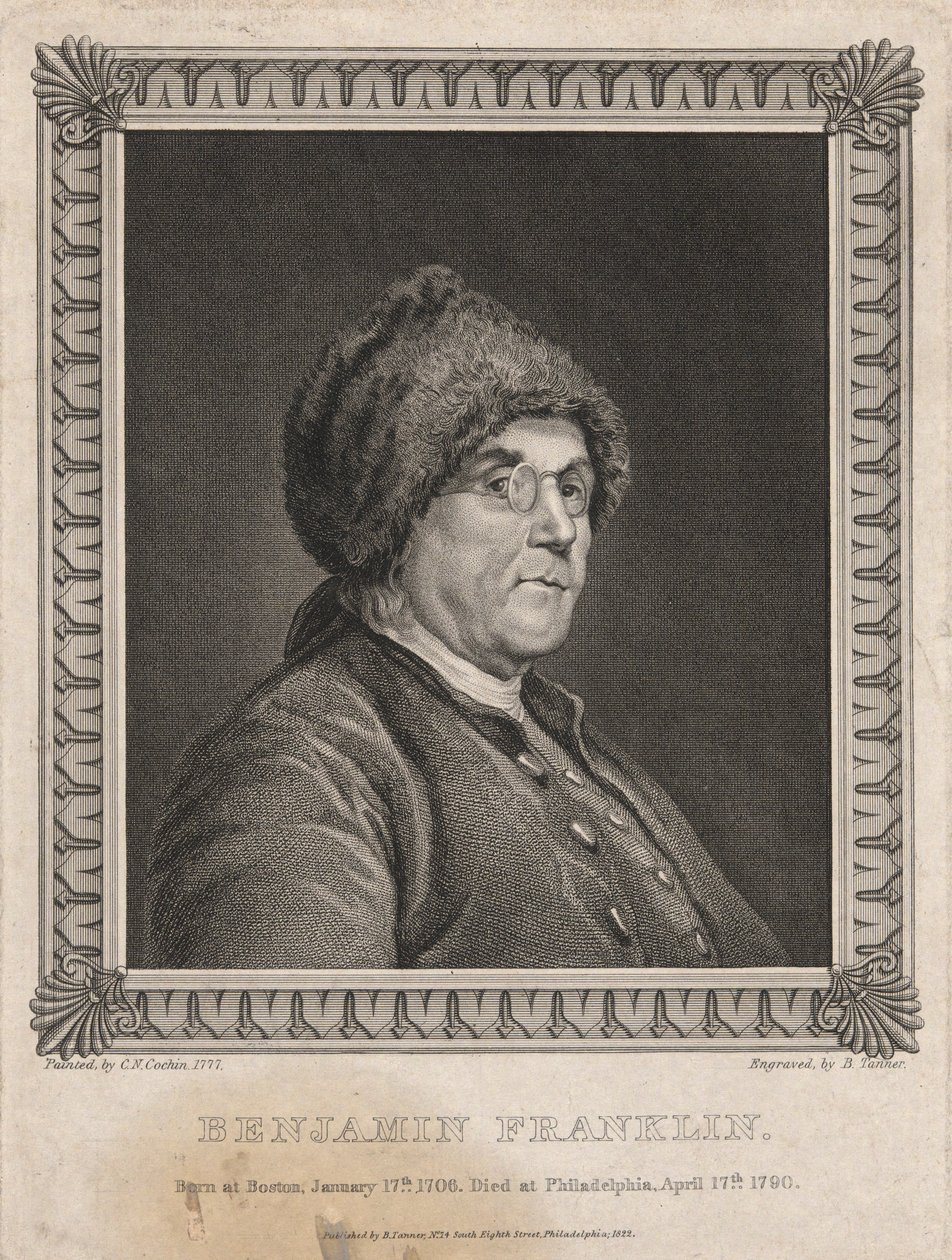 Benjamin Franklin af Benjamin Tanner