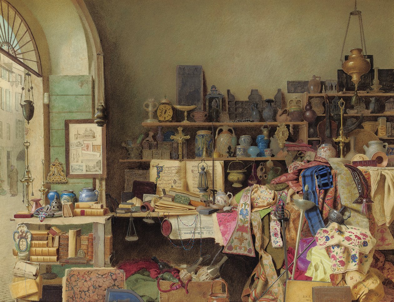 Lidt Rom; En lille smule af Rom, 1884 af Benjamin Walter Spiers
