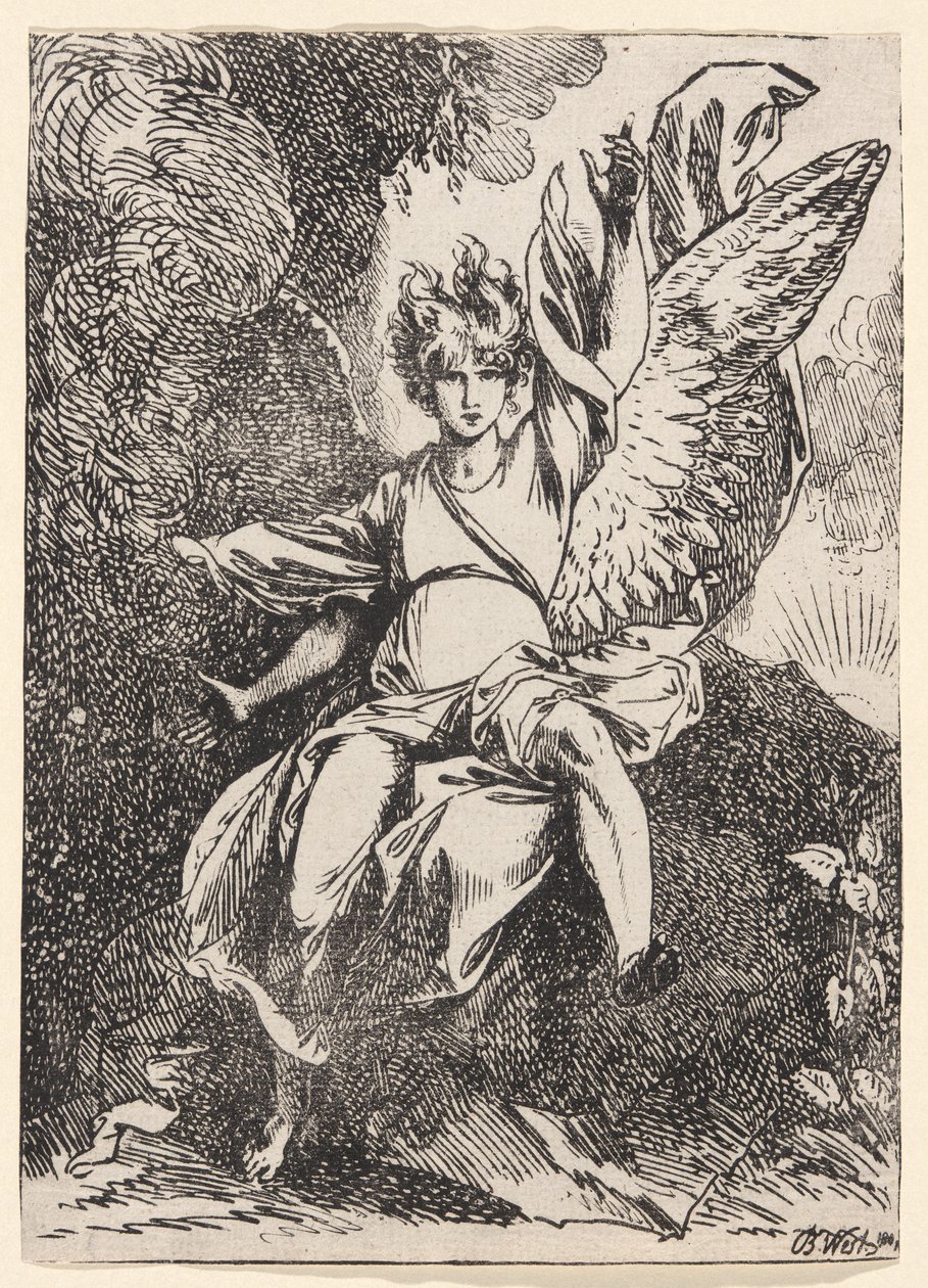 Opstandelsens engel af Benjamin West