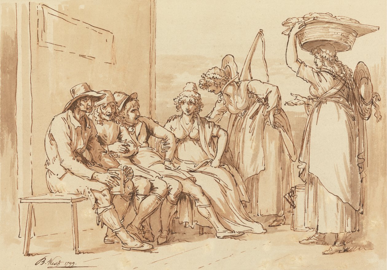 Karakterer i Londons gader af Benjamin West