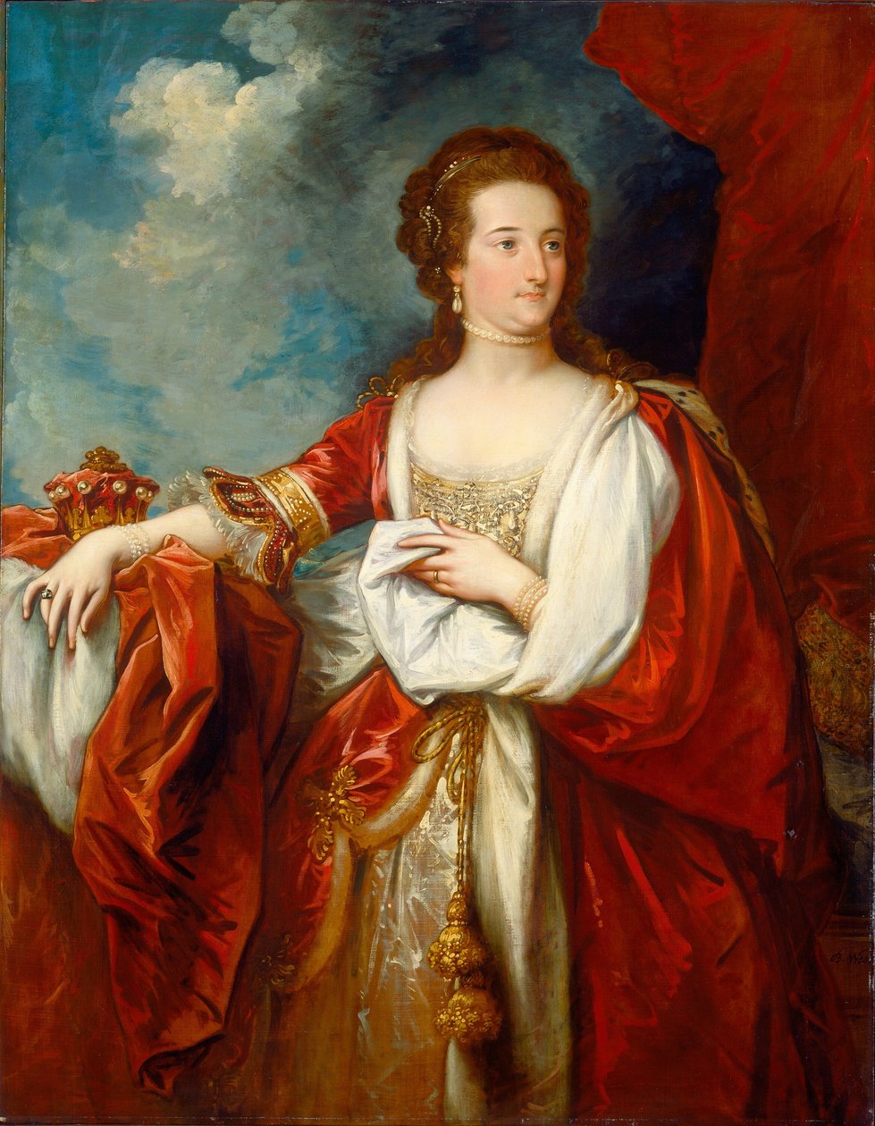 Elizabeth, grevinde af Effingham af Benjamin West
